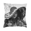 Custom Germany Ayliva Singer And Musician Cushion Cover Double Side Print Throw Pillow Case for Sofa Pillowcase Home Decorative