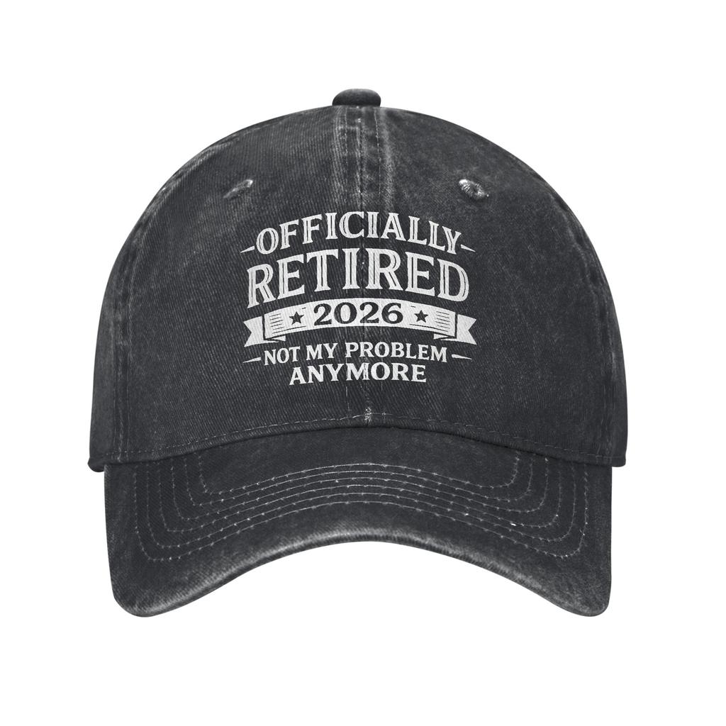 Unisex Funny Retired  Worked My Whole life Cap Merch Baseball Cap Casual  Trucker Hats Adjustable