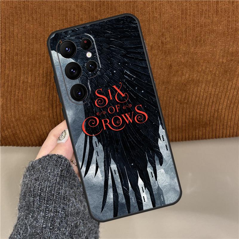 Six Of Crows Phone Case For Samsung Galaxy S25 Ultra S9 S10 Plus S20 FE S21 S22 S23 S24 Ultra Back Cover