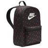 Nike Polyester Backpack Regular Women's Black & Red Casual HF6995-010