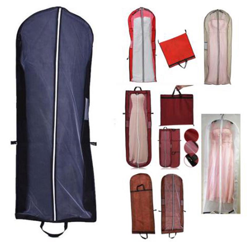 Suknia ślubna Suknia przeciwpyłowa Pyłoszczelna okładka Składane torby do przechowywania ubrań