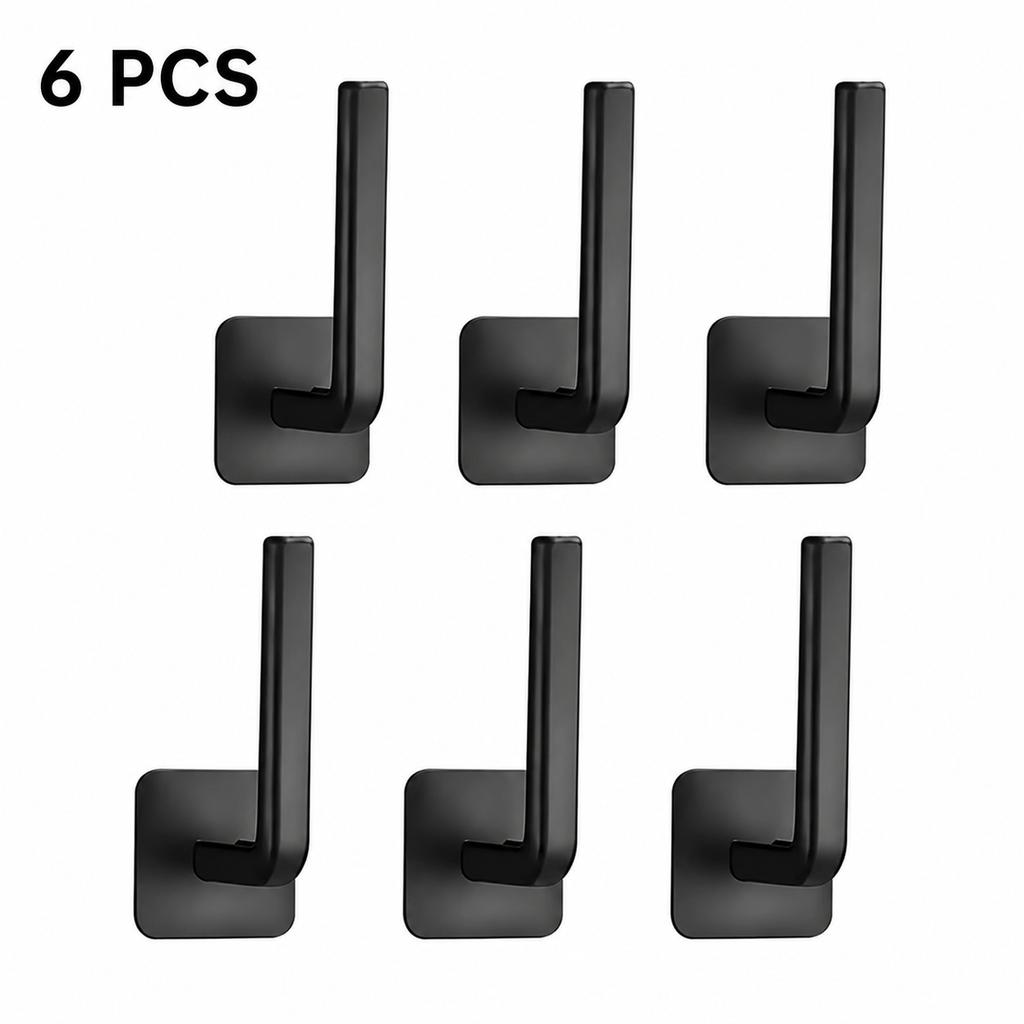 2/4/8pcs Punch-free Baseball Cap Hooks Multifunctional Bathroom Storage Rack Towel Bag Storage Racks Caps Organizer Hangers