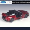 Welly 1/24 Aston Martin DBS Superleggera Alloy Sports Car Model Diecast Racing Car Model Simulation Collection Toy Gift