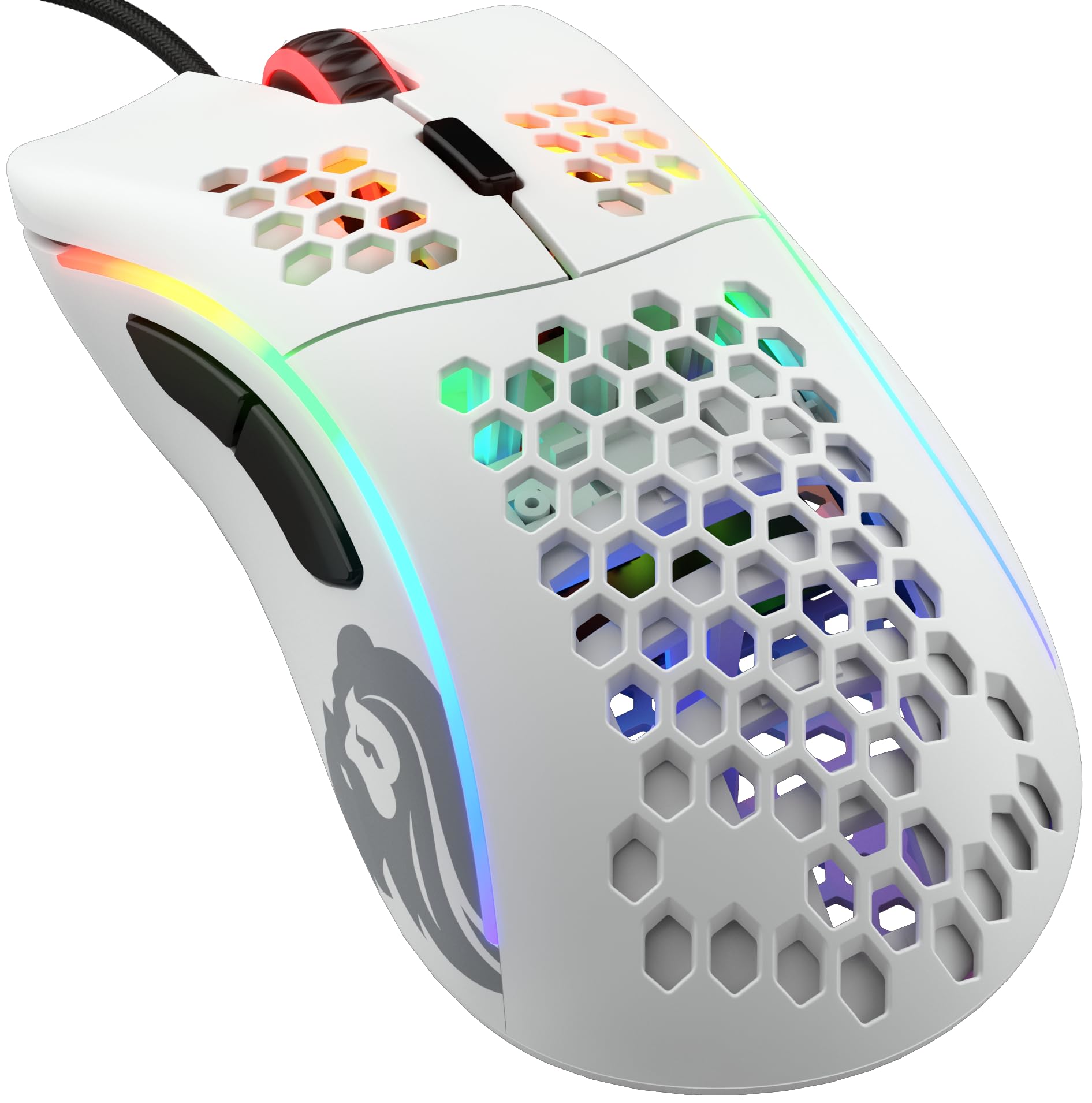 Glorious Pc Gaming Race Blanc Glorious Model D - Souris - Optique - 6 Boutons - Filaire - Usb 2.0 - Mat - Image 6