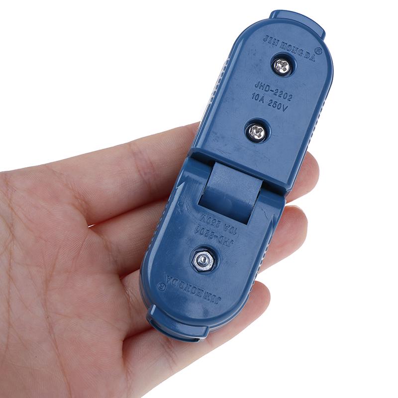 Us American Plug 2 Pin Adjustable Male Power Plug Female Socket Outlet Adaptor