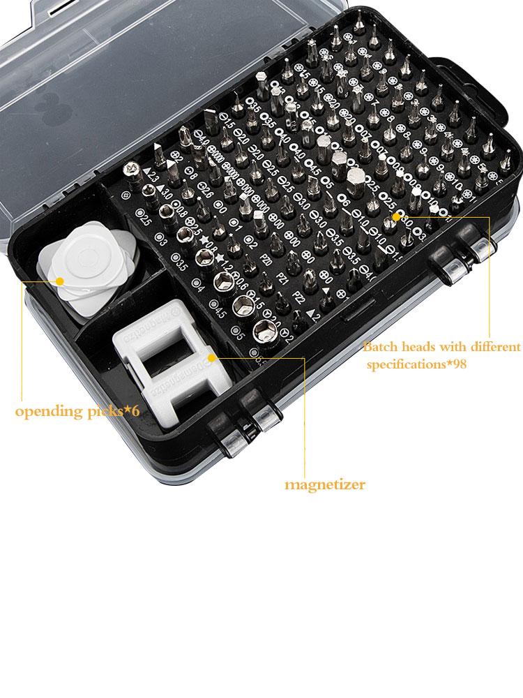 Precision Screwdriver Set For Phone Repair Kit Magnetic Bits Magnet Mini Screwdriver For Glasses Iphone Watch Screwdriver Set