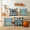 New Harvest Festival Pillow Cover Autumn Polyester Printed Nordic Simple Sofa Decorative Pillow Cover