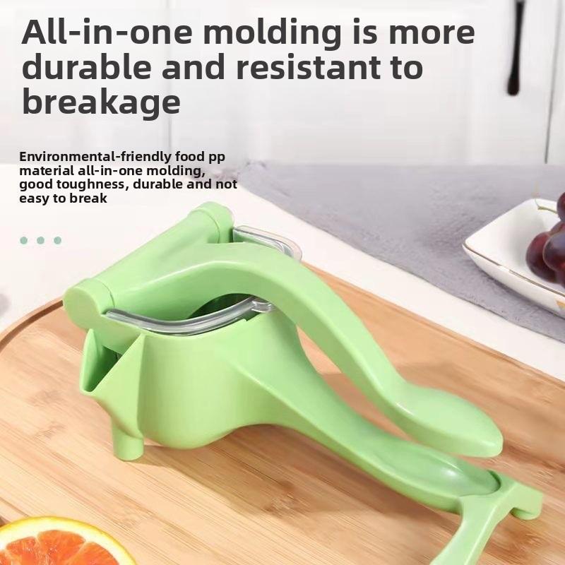 Multi-functional Manual Juicer Handheld Fruit Lemon Press, Non-electric, Portable, New Chinese Style, Plastic Material
