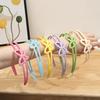 Flower Butterfly Decor Headband Non Slip Hair Accessory for Women Girls Kids Butterfly Design Hair Hoop Kids Headwear