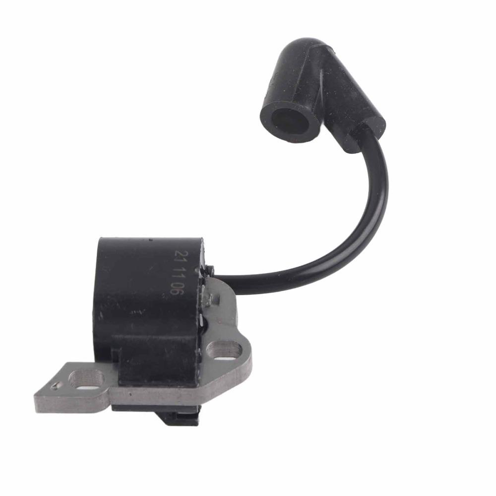 Compact Ignition Coil Module Black Ignition Coil Replacement Chainsaw Electrical Part  Garden Tools