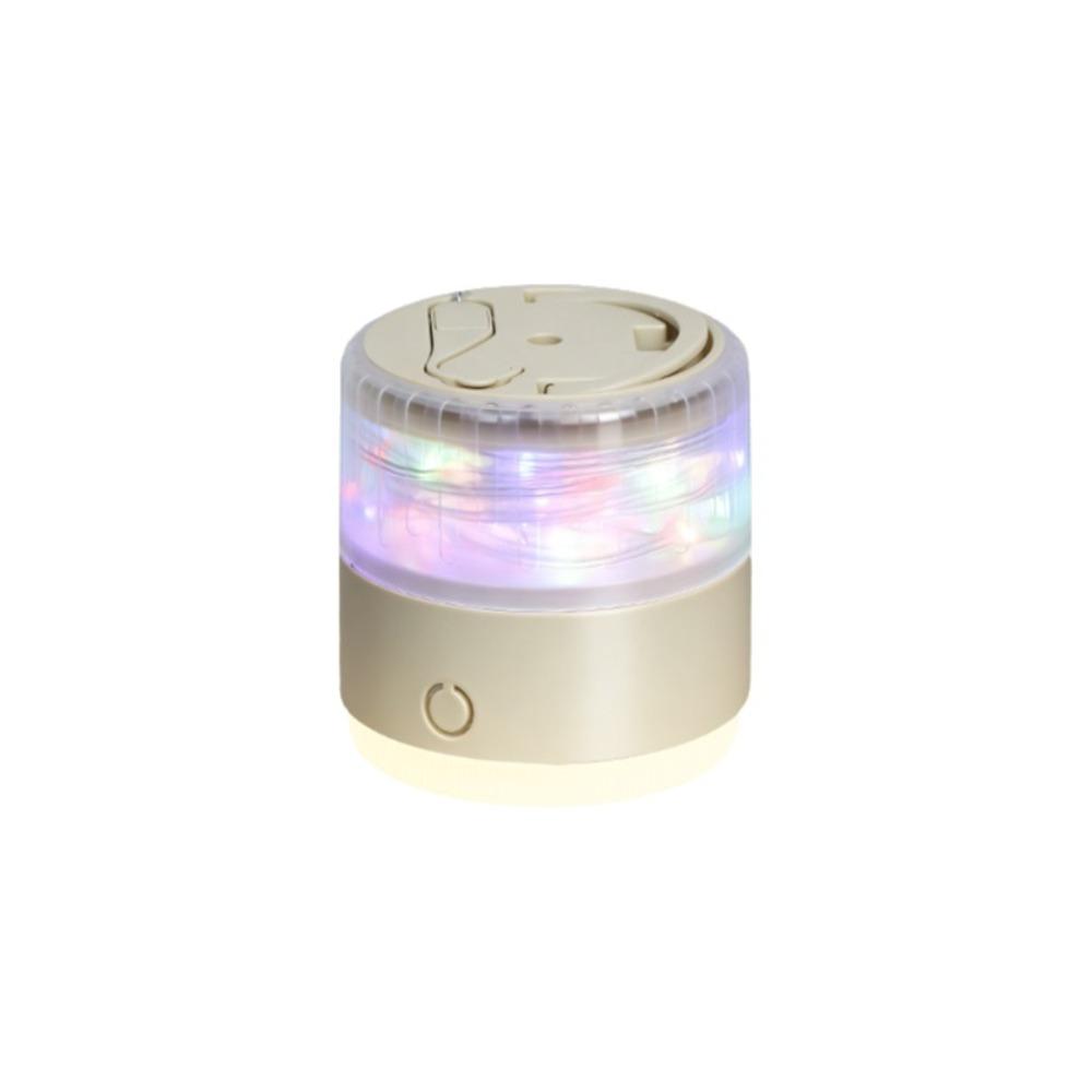 RGB LED Camping Lamp IPX6 Waterproof Retractable String Outdoor Night Light Portable Top Handle Garden Decoration Lamp