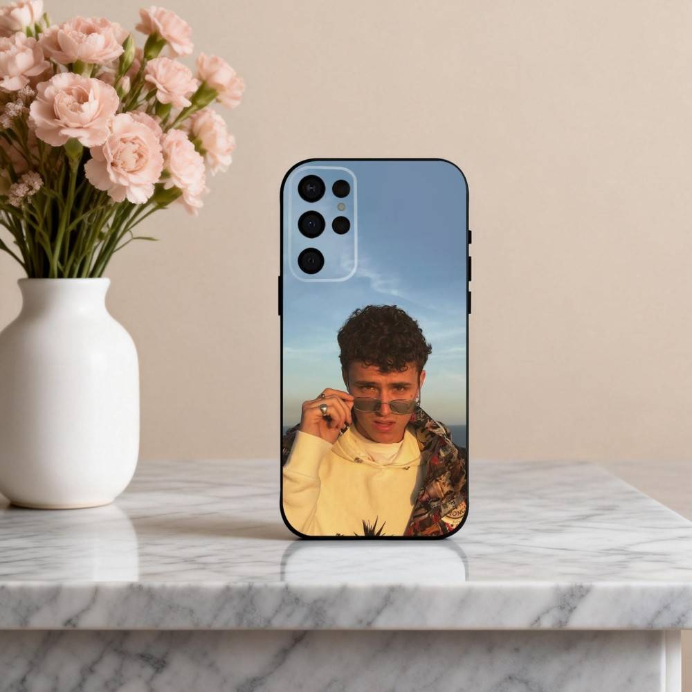A-Aron P-piper  Phone Case For Samsung S25,24,23,22,30,21,10,9,Ultra,Plus,Lite,FE,4,5 G Soft Black Case