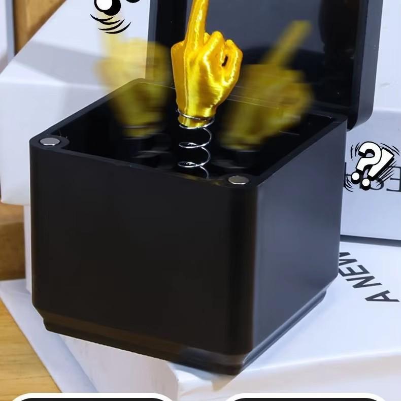 Middle Finger Prank Gift Box: Hilarious Christmas Surprise