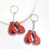 Boxing Glove Keychain Acrylic Boxing Keychain Ornament Personalized And Creative Keychain Pendant For Boys Gift