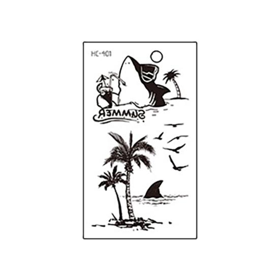 Tatuaje temporare Impermeabile Rezistente la transpirație Hârtie Autocolant tatuaj impermeabil pentru exterior