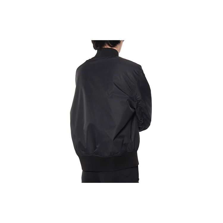 Nike Stand Collar Windproof Warm Reversible Cotton Jacket Men Jacket Black CV1631-011