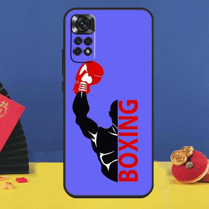 

Box Boxing Kick Boxing Fight Phone Case For Xiaomi Redmi Note 14 Pro 13 12 9 10 11 15 Pro Plus 10C 12C 13C 14C 15C Cover Redmi Note 13 Pro 4G