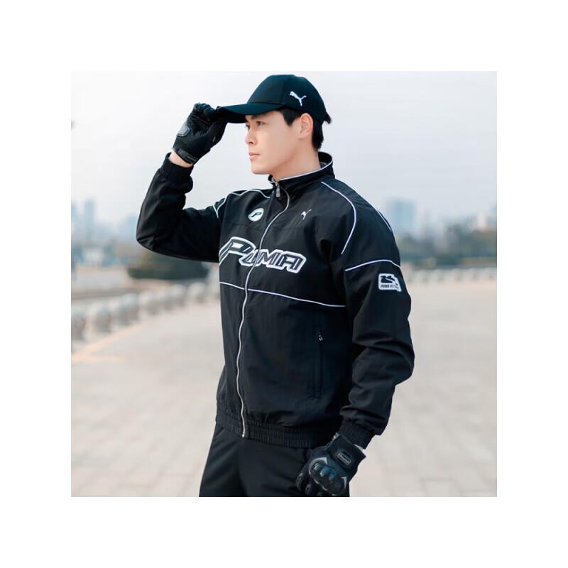 PUMA Men s Woven Stand-Collar Jacket 631801 XS