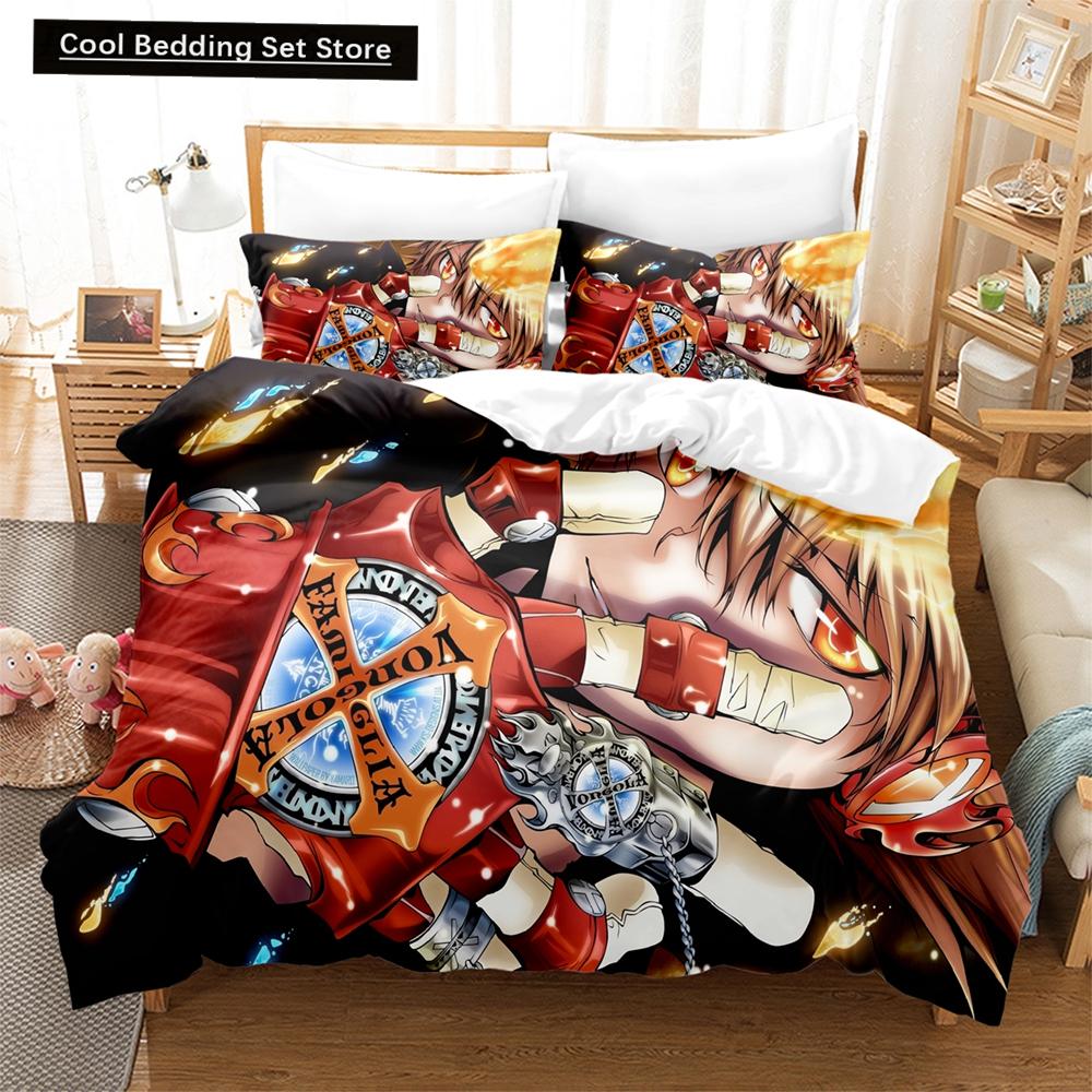 New 3D The Family Teachers REBORN Tsuna Bedding Sets Duvet Cover Set With Pillowcase Twin Full Queen King Bedclothes Duvet Cover