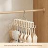 20-Hook Multi-functional Space-saving Clothes & Hat Hanger for Wardrobes