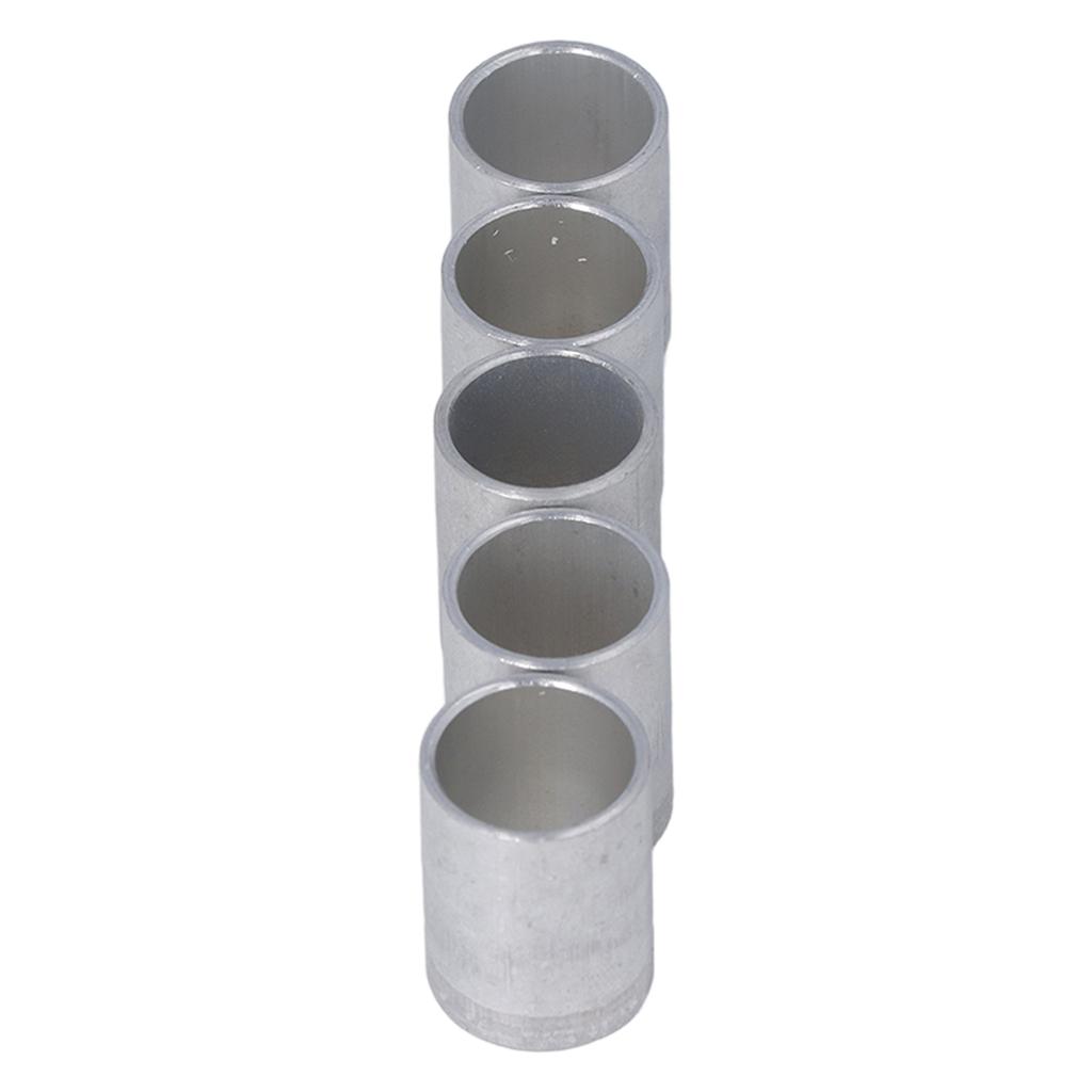 20 Pcs Conditioning Joint Cover Aluminum AC Hose Tube Connector Cover Pipe Fitting