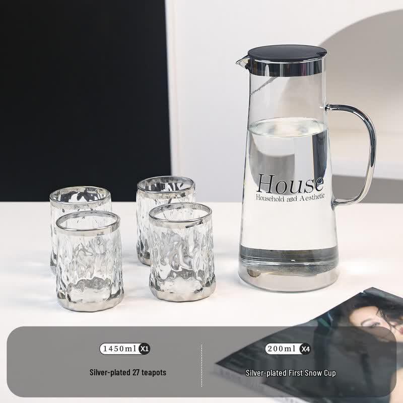 Light Luxury Glass Drinkware Set