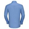 Russell Collection Mens Polycotton Tailored Long-Sleeved Shirt