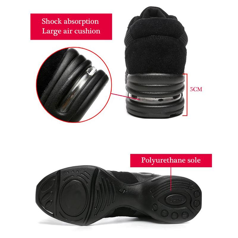 Nejnovější taneční tenisky Jazzové taneční boty Moderní sportovní taneční boty Prodyšné Venkovní Dámské Sálové taneční boty