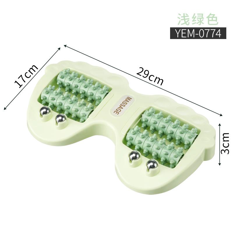 

Foot Roller Massage Trigger Point Reflexology Muscle Relax Massager Spa Yoga Fascia Roller Anti Cellulite Foot Massager Tools зелёный