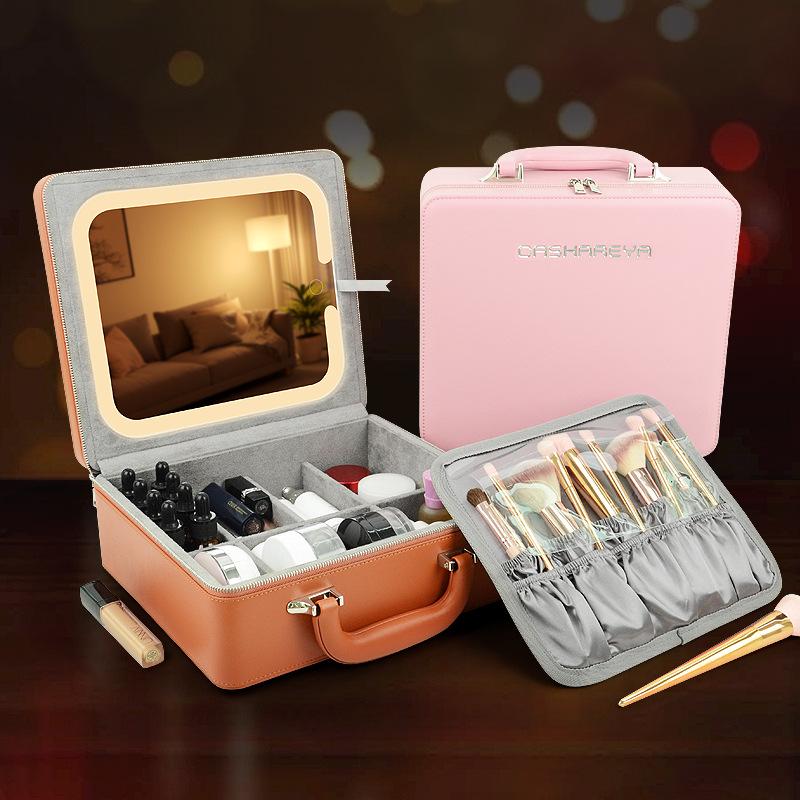 Lüks Şeffaf Seyahat Kozmetik Çantası - Üst Düzey PVC Makyaj Düzenleyici