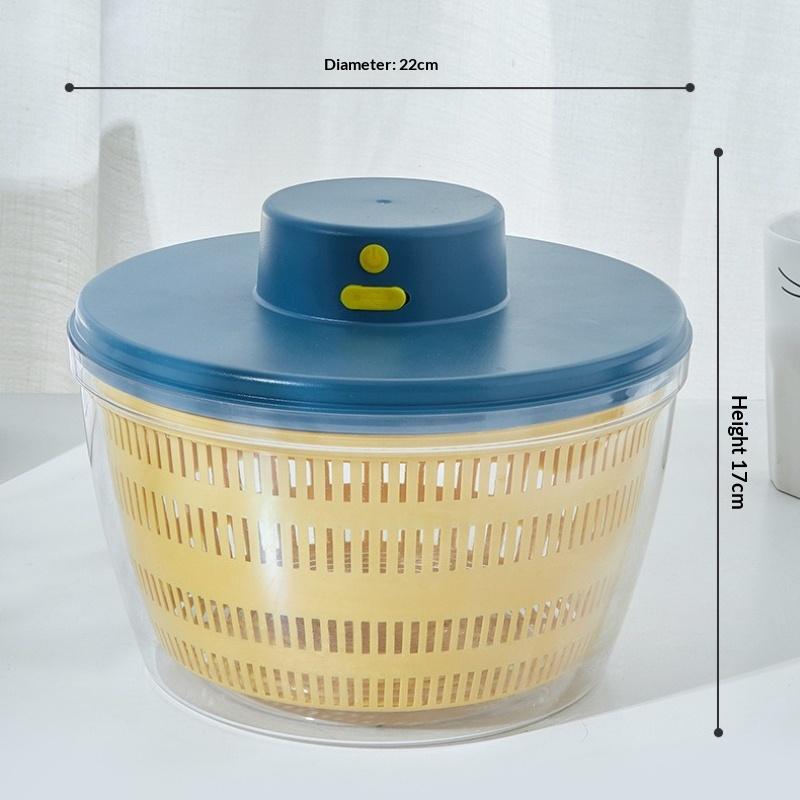 Neuer Salatschleuder Elektrisch/Manuell Gemüse-Dehydrator Multifunktionale Lebensmittel-Frucht-Trockner Schnelltrocknender Abtropfkorb Küchenwerkzeuge