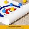 Cross-border Educational & Leisure Tabletop Ice Hockey and Curling Mini Game Set for Family Gatherings.