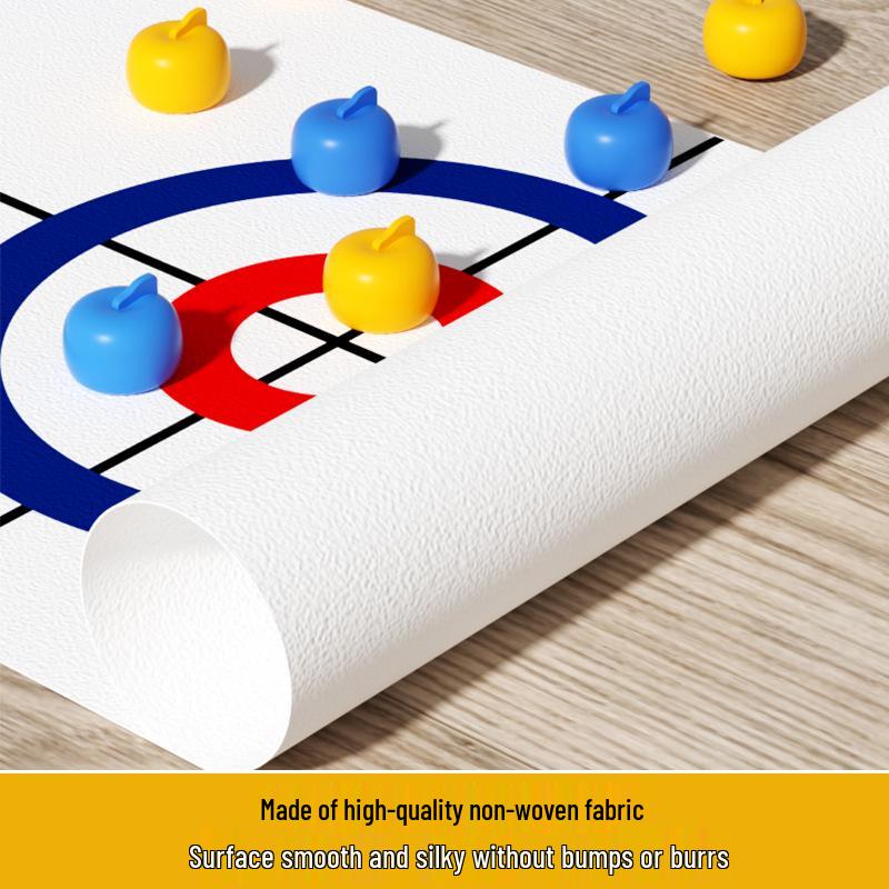 Cross-border Educational & Leisure Tabletop Ice Hockey and Curling Mini Game Set for Family Gatherings.