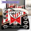 Athletic Club logo  Pattern Bedding Quilt Set Quilt Cover Pillowcase Home Decoration Birthday Gift (1 * duvet cover + 2 * pillowcase, without core)