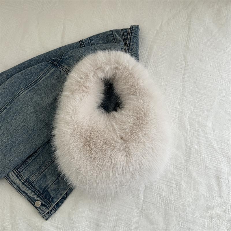 Fashion Plush Bag Women's Large Capacity 2025 New Autumn and Winter Niche One-shoulder Portable Fluffy Dumpling Bag