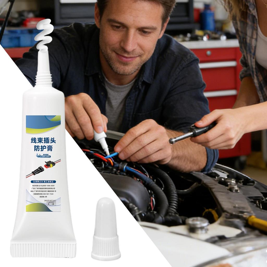 5g Battery Terminal Grease Dielectric Conductive Paste Terminal Lubricating Paste for Automotive Marine Trailer Truck Household