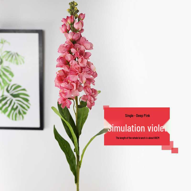 Искусственный Гиацинт и Дельфиниум Цветочная Композиция Декор для Дома
