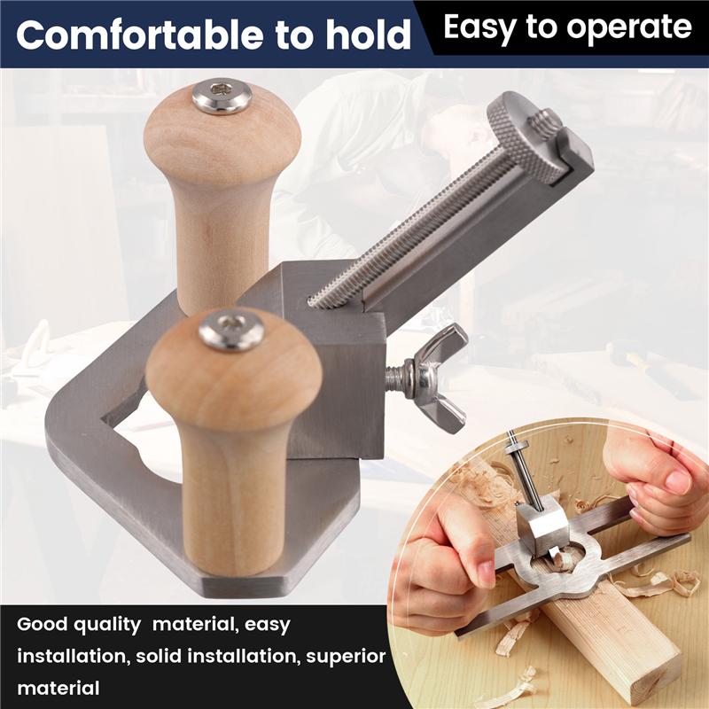 Carpenter's Precision Hand Wood Planer Tool For Router Plane Slotting And Chamfering