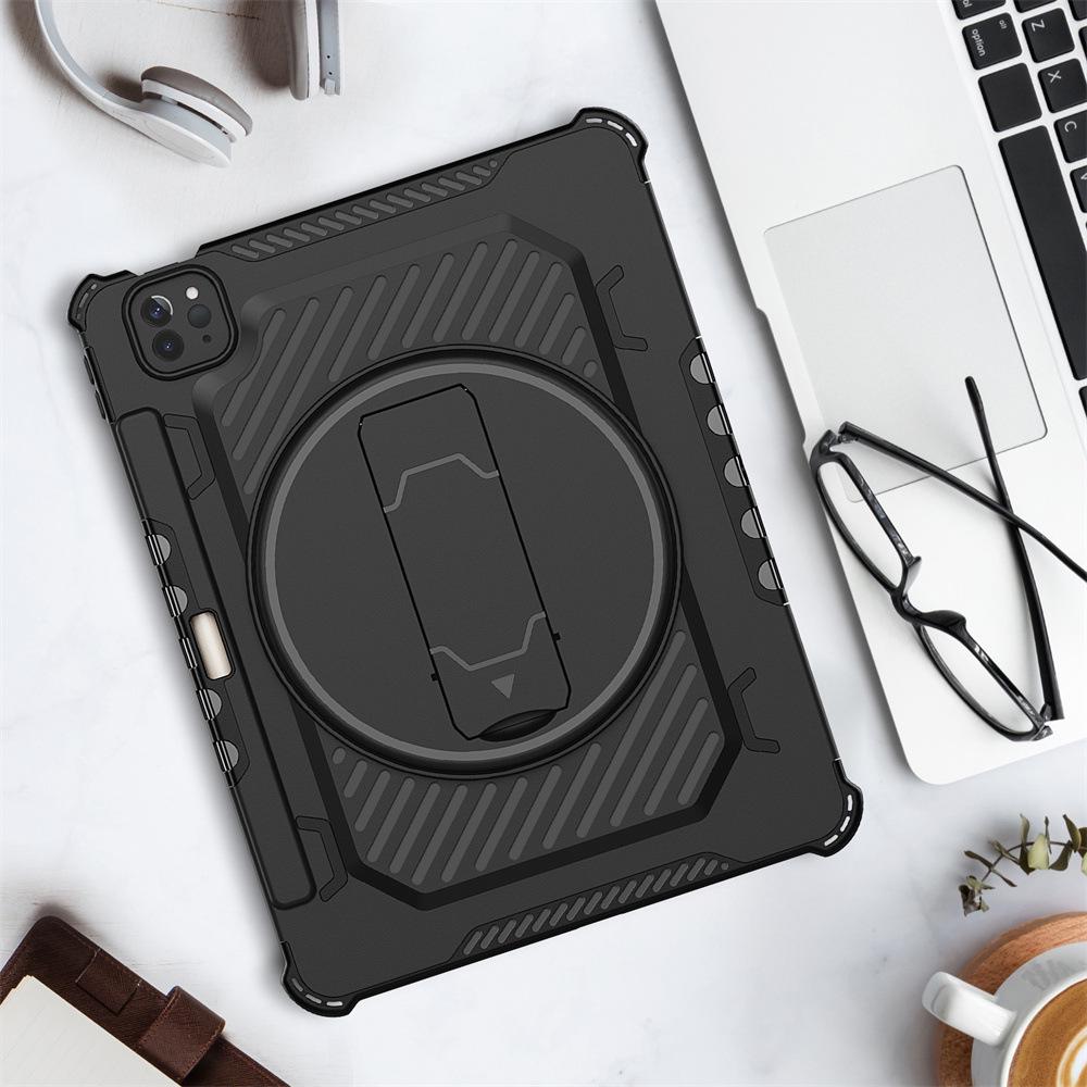 Apple iPad Protective Case with Rotating Stand - Fits iPad Pro 13, 12.9, 11, Air 5/6, and Mini 6/7