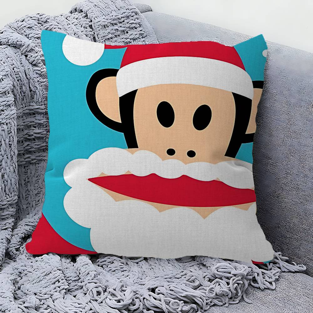 Logo P-Pauls F-Frank Pillow Anime Pillow Sofa Bed Head Pillow Cover Cushion Cover 45x45 Cm Fashion