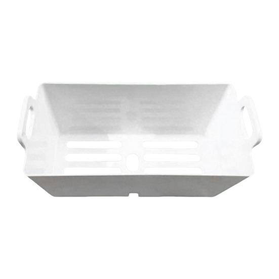Cestello per Ghiaccio di Ricambio per Macchine del Ghiaccio Serie HZB Design a Lamelle Ventilate Vassoio Ghiaccio Mantiene il Ghiaccio Asciutto e Fresco Installazione Senza Attrezzi Plastica per Uso Alimentare