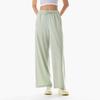 Li Ning Fitness Series Loose Logo Letter Sports Woven Casual Pants Women Bottoms AYKW724-4