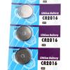 Pack of 5pcs/10pcs CR2016 Button Cell Batteries CR2016 3V Lithium Battery Button Cell Batteries for Watches,Calculators,