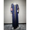 Middle East Dubai Temperament Dress Sequin Embroidered Sequined Robe Embroidered Sequin Dress