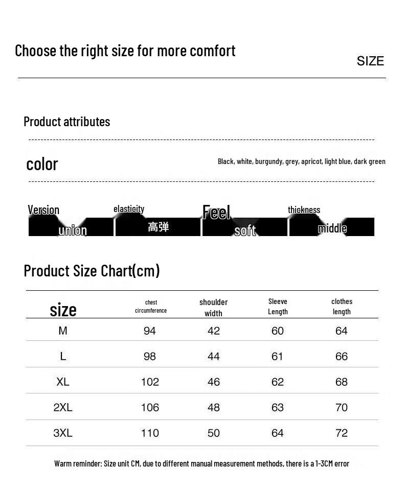 Baleno Men's Winter Half-Turtleneck Knit Sweater