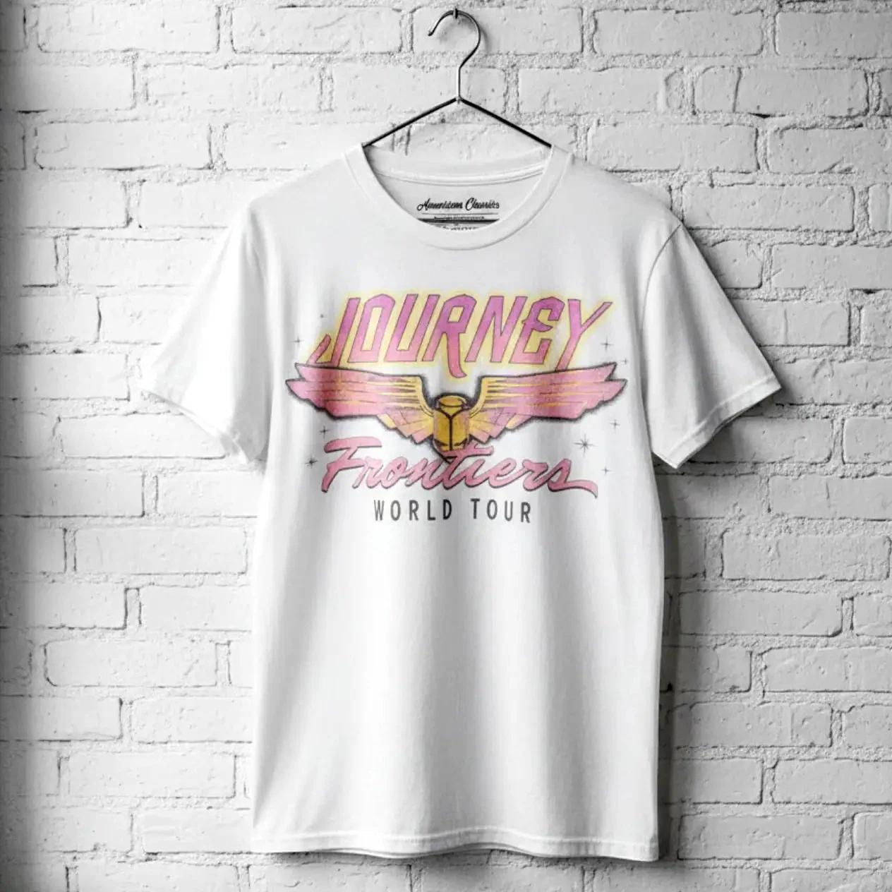 Journey Frontiers World Tour Pastels Men s T Shirt 3XL