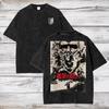 Attack On Titan Oversized T-Shirt, Eren Yeager Acid Wash Anime Tee
