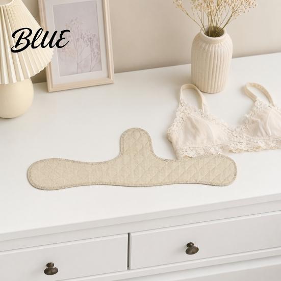 Under-Breast Sweat Pads 1/5/10Pcs Cotton Bra Liner for Absorption Washable Under-Bra Pads Reusable Moisture Absorber Boob Pad Women Sweating
