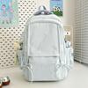 Versatile Backpack Female Japanese Ins High Value Backpack Junior High School Student Schoolbag Lightweight Large Capacity Backpack
