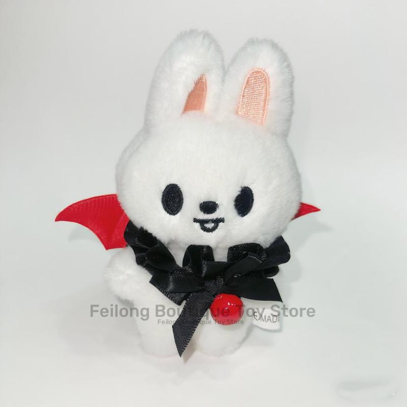 StrayKids 10cm stuffed plush toy Halloween funny demon red wing clothes stuffed animal backpack pendant personalized gift